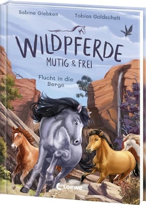 Giebken, Sabine. Wildpferde - mutig und frei (Band 3) - Flucht in die Berge - Durchstreife die Prärie mit Mustang Luna! - Eine abenteuerliche Pferdegeschichte zum Selberlesen ab 7 Jahren. Loewe Verlag GmbH, 2024.