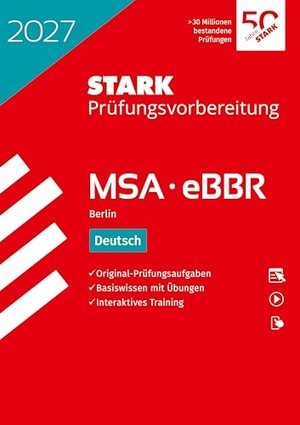 STARK Deutsch - MSA/eBBR 2027 Berlin - Prüfungsvorbereitung. Stark Verlag GmbH, 2026.