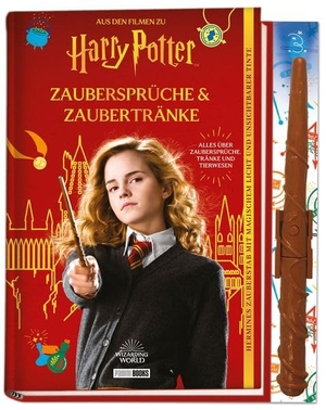 Harry Potter: Zaubersprüche und Zaubertränke - Buch mit Zauberstab mit integriertem UV Licht und integriertem Zaubertintenstift.. Panini Verlags GmbH, 2026.