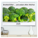 Brokkolifäller ... und andere Mini-Welten (hochwertiger Premium Wandkalender 2025 DIN A2 quer), Kunstdruck in Hochglanz
