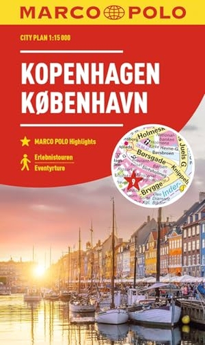 MARCO POLO Cityplan Kopenhagen 1:12.000. Mairdumont, 2023.