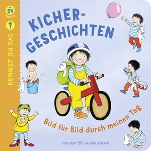 Bußhoff, Katharina. Kennst du das? Kichergeschichten: Bild für Bild durch meinen Tag - ab 24 Monaten | Ein Vorlesebuch ab 2 Jahren zum Mitmachen und Lernen. Erste Geschichten für jeden Tag. FISCHER Sauerländer, 2026.