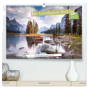 Die kanadischen Rockies (hochwertiger Premium Wandkalender 2025 DIN A2 quer), Kunstdruck in Hochglanz