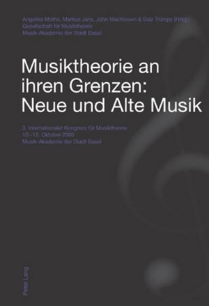 Moths, Angelika / Balz Trümpy et al (Hrsg.). Musiktheorie an ihren Grenzen: Neue und Alte Musik - 3. Internationaler Kongress für Musiktheorie 10.-12. Oktober 2003 - Musik-Akademie der Stadt Basel. Peter Lang, 2009.