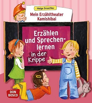 Gruschka, Helga. Mein Erzähltheater Kamishibai: Erzählen und Sprechenlernen in der Krippe. Don Bosco Medien GmbH, 2016.