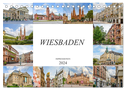 Wiesbaden Impressionen (Tischkalender 2024 DIN A5 quer), CALVENDO Monatskalender
