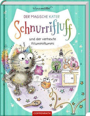 Müller, Nina. Der magische Kater Schnurrifluff (Bd. 2) - und der verhexte Wummiflummi. Coppenrath, 2026.