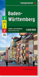 freytag & berndt Straßenkarte Baden-Württemberg 1:200.000
