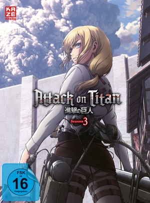 Araki, Tetsuro (Hrsg.). Attack on Titan - 3. Staffel - DVD 2 - Deutsch. Crunchyroll GmbH, 2020.