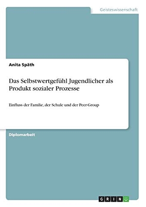 Späth, Anita. Das Selbstwertgefühl Jugendlicher als Produkt sozialer Prozesse - Einfluss der Familie, der Schule und der Peer-Group. GRIN Verlag, 2010.