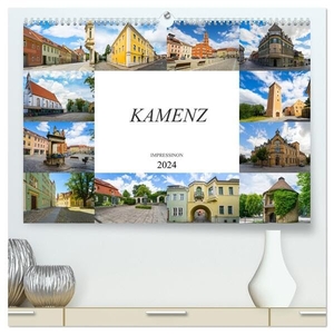 Meutzner, Dirk. Kamenz Impressionen (hochwertiger Premium Wandkalender 2024 DIN A2 quer), Kunstdruck in Hochglanz - Zu Besuch in der Lessingstadt Kamenz. Calvendo, 2023.