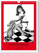 Betty Page - Quickies by SARA HORWATH (Wandkalender 2024 DIN A4 hoch), CALVENDO Monatskalender