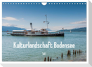 Kulturlandschaft Bodensee - Teil I (Wandkalender 2024 DIN A4 quer), CALVENDO Monatskalender