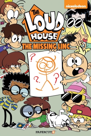 The Loud House Creative Team. The Loud House #15 - The Missing Linc. Papercutz, 2022.