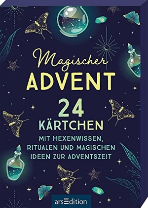 Magischer Advent - 24 Kärtchen mit Hexenwissen, Ritualen und magischen Ideen zur Adventszeit. Ars Edition GmbH, 2023.