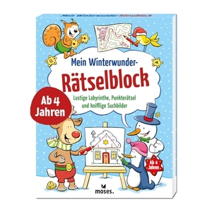 Wagner, Charlotte / Ari Plikat. Mein Winterwunder-Rätselblock. moses. Verlag GmbH, 2023.