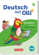 Deutsch mit Olli Sprache 2-4 4. Schuljahr. Arbeitsheft Leicht / Basis -  Mit BOOKii-Funktion und Testheft