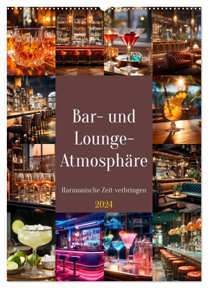 Viola, Melanie. Bar- und Lounge-Atmosphäre (Wandkalender 2024 DIN A2 hoch), CALVENDO Monatskalender - Harmonische Zeit verbringen. Calvendo, 2023.