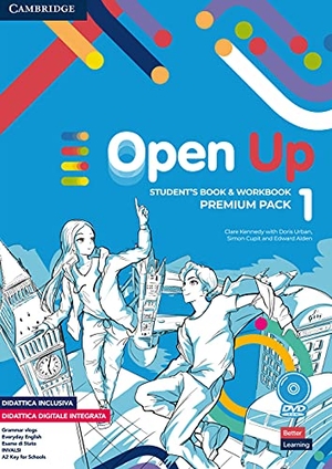 Kennedy, Clare. Open Up Level 1 Student's Book and Workbook Combo Premium Pack. Cambridge University Press, 2021.
