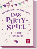 Wie gut kennt ihr eure Gäste? Das Partyspiel für die Hochzeit