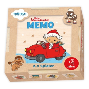 Trötsch Verlag GmbH & Co. KG (Hrsg.). TRÖTSCH - Unser Sandmännchen Memo aus Holz - Kartenspiel Gedächtnisspiel. Trötsch Verlag GmbH, 2026.