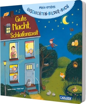 Grimm, Sandra. Mein erstes Geschichten-Bilder-Buch: Gute Nacht, Schlafenszeit. Carlsen Verlag GmbH, 2024.