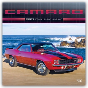 Publishers, Browntrout. Camaro - Chevrolet Camaro 2027 - 16-Monatskalender - Original BrownTrout-Kalender [Mehrsprachig] [Kalender]. Browntrout Verlags GmbH, 2026.