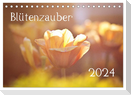 Blütenzauber 2024 (Tischkalender 2024 DIN A5 quer), CALVENDO Monatskalender