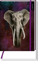 myNOTES Notizbuch A5: Elefant