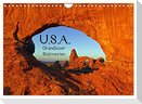 USA - Grandioser Südwesten (Wandkalender 2024 DIN A4 quer), CALVENDO Monatskalender