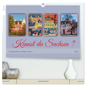 Kennst du Sachsen? (hochwertiger Premium Wandkalender 2025 DIN A2 quer), Kunstdruck in Hochglanz