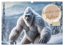 Monster & Mythen (Wandkalender 2025 DIN A3 quer), CALVENDO Monatskalender
