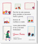 Perché la mia mamma deve andare a lavorare tutti i giorni, invece di restare a casa come piacerebbe a me e ai miei fratellini?