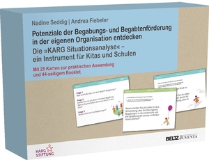 Seddig, Nadine / Andrea Fiebeler. Potenziale der Begabungs- und Begabtenförderung entdecken - Die 'KARG Situationsanalyse' - ein Instrument für Kitas und Schulen. Juventa Verlag GmbH, 2022.