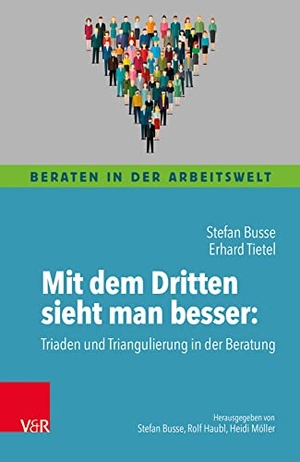 Busse, Stefan / Erhard Tietel. Mit dem Dritten sieht man besser - Triaden und Triangulierung in der Beratung. Vandenhoeck + Ruprecht, 2018.