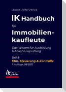 IK Handbuch für Immobilienkaufleute Teil 3 Kfm. Steuerung & Kontrolle