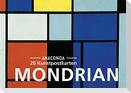 Postkarten-Set Piet Mondrian