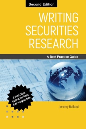 Bolland. Writing Securities Research 2E. John Wiley & Sons, 2010.