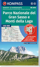 KOMPASS Wanderkarte 2476 Parco Nazionale del Gran Sasso e Monti della Laga 1:50.000