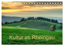 Kultur im Rheingau (Tischkalender 2024 DIN A5 quer), CALVENDO Monatskalender