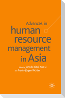 Advances in Human Resource Management in Asia
