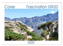 Corse - Fascination GR20 (Calendrier mural 2025 DIN A4 vertical), CALVENDO calendrier mensuel