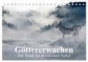 Göttererwachen. Die Natur im mystischen Nebel (Tischkalender 2024 DIN A5 quer), CALVENDO Monatskalender