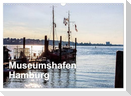 Museumshafen Hamburg - die Perspektive (Wandkalender 2024 DIN A3 quer), CALVENDO Monatskalender