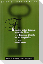 Estudios sobre España, Norte de África y el Próximo Oriente en la Antigüedad