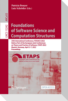 Foundations of Software Science and Computation Structures