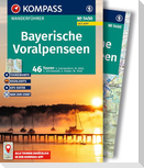 KOMPASS Wanderführer Bayerische Voralpenseen, 46 Touren mit Extra-Tourenkarte
