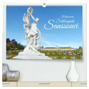 Malerischer Schlosspark Sanssouci (hochwertiger Premium Wandkalender 2024 DIN A2 quer), Kunstdruck in Hochglanz