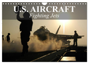 U.S. Aircraft - Fighting Jets (Wall Calendar 2025 DIN A4 landscape), CALVENDO 12 Month Wall Calendar