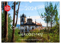 Camino Portugues - Jakobsweg (Wandkalender 2024 DIN A3 quer), CALVENDO Monatskalender
